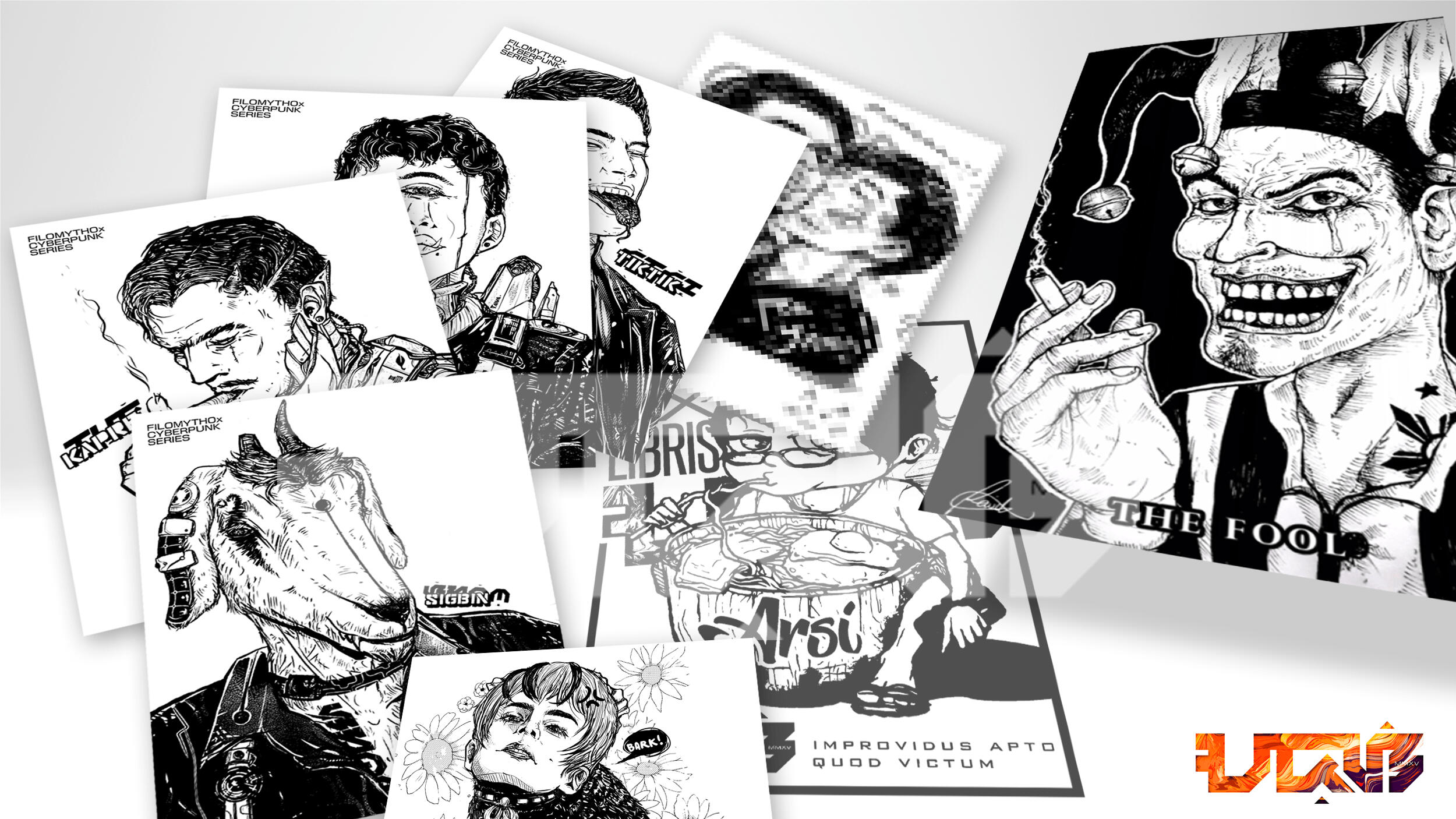 Comic Style Illustrations